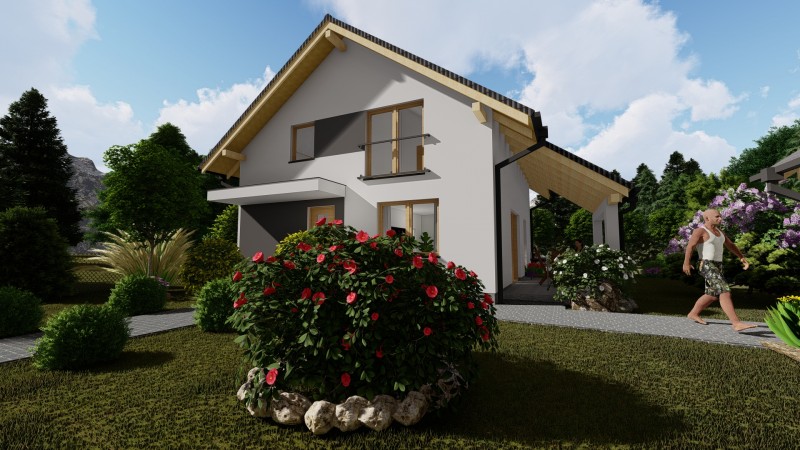 Podkrovný-poschodový P36.