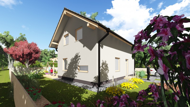 Podkrovný-poschodový P27.